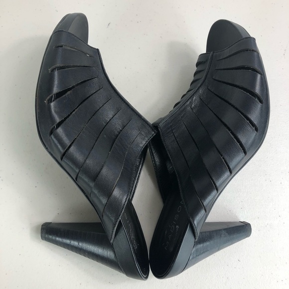 Madison Black Sandals Size 9.5 M - Picture 6 of 8